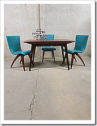 Webe vintage design salontafel dinning table Louis van Teeffelen