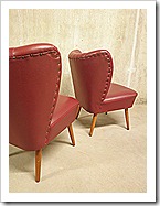 jaren 50 lounge stoel club fauteuil cocktail chair
