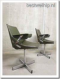 Industrial vintage design eetkamerstoelen dining chairs office chairs Artifort
