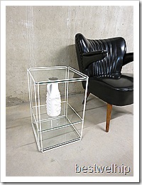 nesting table, cubic tables industiral Max Sauze vintage design bijzettafeltjes industrieel