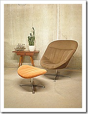 Rohe vintage design fauteuil chair mid century design