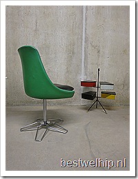 Fifties retro tulip desk chair/ office chair
