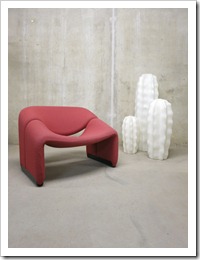 Artifort M-chair Groovy Pierre Paulin vintage design lounge chair