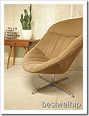 retro vintage lounge chair stoel fauteuil mid century design Rohe