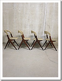Vintage eetkamer stoelen dinner chairs Danish style