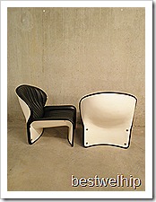 Strassle vintage design fauteuil relax lounge chair retro
