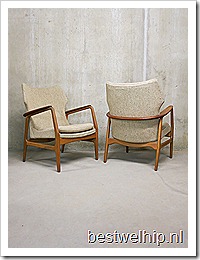 Mid century modern design Bovenkamp chair stoel Scandinavische stijl Dutch design