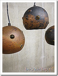 Raak bollamp hanglamp Dutch vintage design Nanny Still Raak Pendant ball lamp