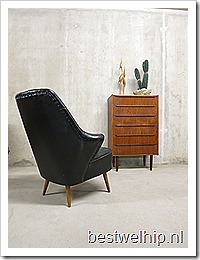 Artifort Theo Ruth pinguin clubfauteuil cocktail chair
