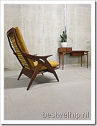 Mid century design armchair lounge chair De Ster Danish style