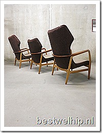 Bovenkamp wingback chair Dutch vintage design