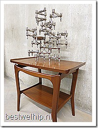 Webe Louis van Teeffelen mid century design bijzettafel side table