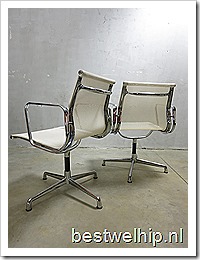 Charles Eames vintage bureau stoel mid century design office chair