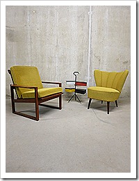 Mid century vintage design lounge chairs