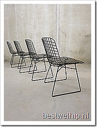 Vintage design wire chairs draadstoelen