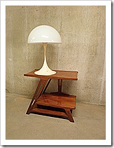 vintage design lamp Louis Poulsen Verner Panton panthella lamp