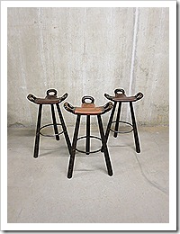 Vintage Spanish stools