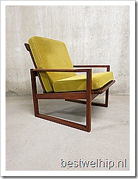 Danish vintage design armchair, vintage design lounge chair Deens