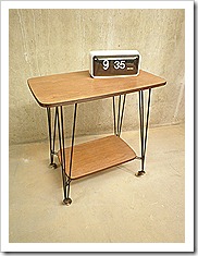 Industriele vintage bijzettafel side table Pilastro stijl