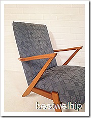 retro vintage club fauteuil stoel lounge chair