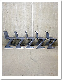 Kangeroo chairs Ernst Moeckl dinner chairs