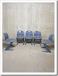 Kangeroo chairs Ernst Moeckl dinner chairs
