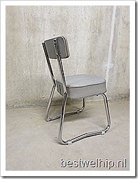 Vintage industrial chair Gispen style desk chair 