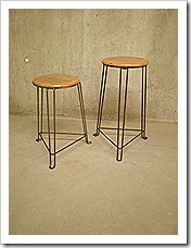 Tomado krukken vintage kruk industrieel Jan van der Togt, industrial stool