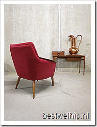 Vintage Bovenkamp fauteuil chair mid century design