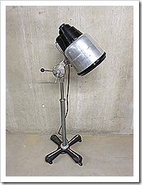 authentieke metalen lamp industrieel vintage industrial lamp