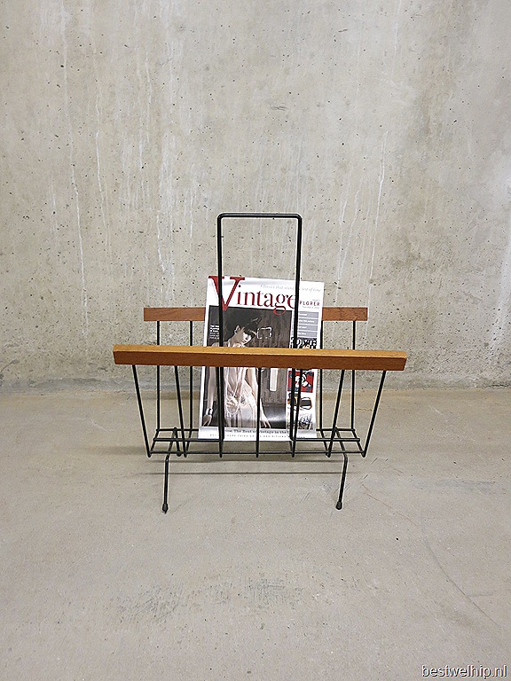 Industrieel tijdschriftenrek 'minimalism' magazine holder |
