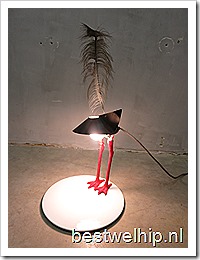 Ingo Maurer bird lamp design Bibibibi early edition