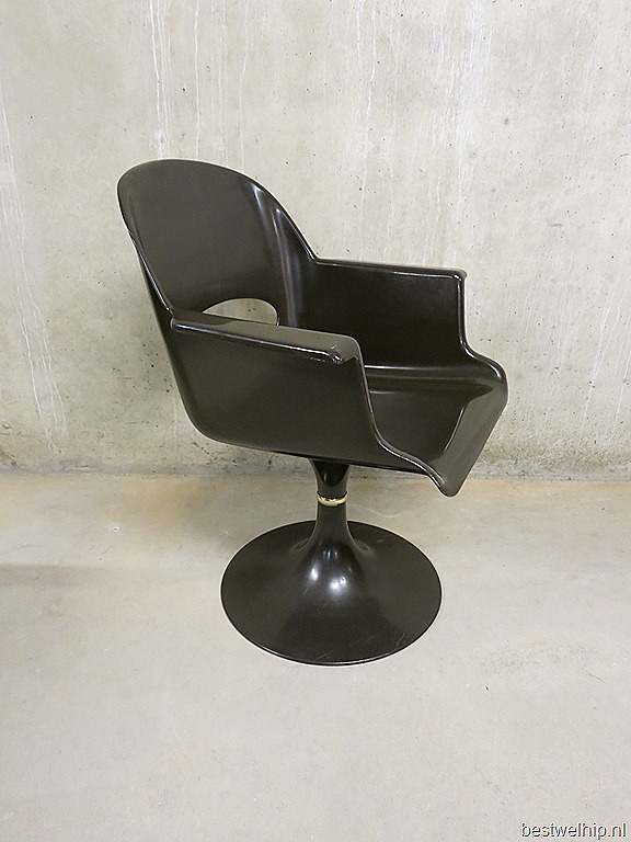 web Locomotief Maori Vintage design kuipstoel / chair Kurz Germany | Bestwelhip