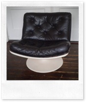 Artifort vintage design fauteuil Geoffrey Harcourt F976
