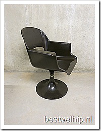 Kurz Gemany dinner chair desk chair Space-Age design sixties kuipstoel vintage design