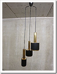 Deense vintage design hanglamp luster pendant ceiling lamp Fog & Morup