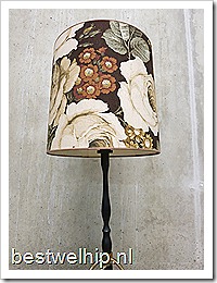 Unieke vintage design vloerlamp ‘Blossum’ mid century desin floorlamp 