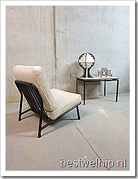 Artifort Dux Dutch vintage industrial lounge chair