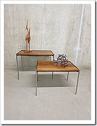 Vintage nesting tables Danish style