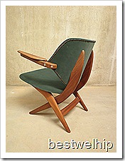 vintage design fauteuil Pelican chair Webe Louis van Teeffelen