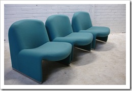 Alki chair, design Ciancarlo Piretti, Castelli