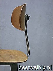 Industriële vintage krukken stoelen, Industrial bar stools chairs Rowac style