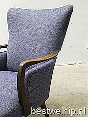 Deense Scandinavische vintage design lounge stoel fauteuil