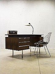 Vintage design writing desk bureau Pastoe Cees Braakman