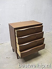 Mid century design chest of drawers Danish, vintage design Deense ladenkast