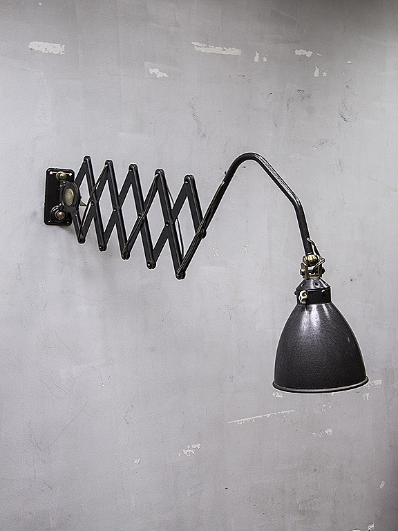 radicaal Vaardigheid Het is goedkoop Vintage schaarlamp industrieel, scissor lamp Industrial vintage | Bestwelhip