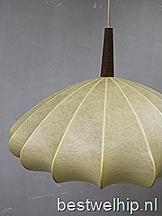 Mid century vintage design Cocoon lamp Achille Castiglioni stijl
