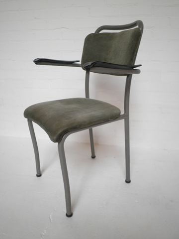 Impressionisme bladerdeeg Smaak Vintage buisframe stoel design: de Wit | Bestwelhip