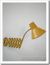 industriele vintage metalen schaarlamp