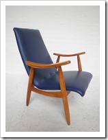 Vintage deense design fauteuil, vintage Danish design chair